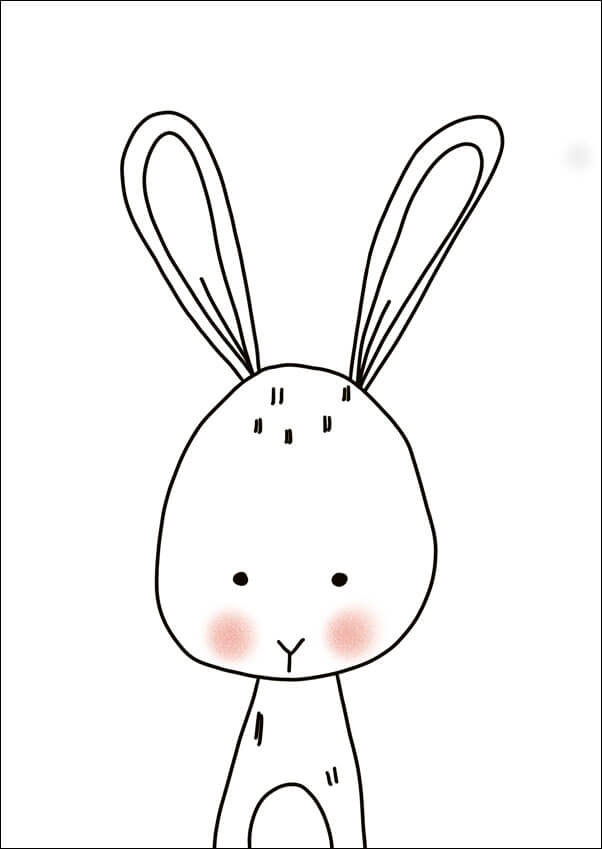 Galeria Plakatu, Plakat, Mały króliczek, 30x40 cm