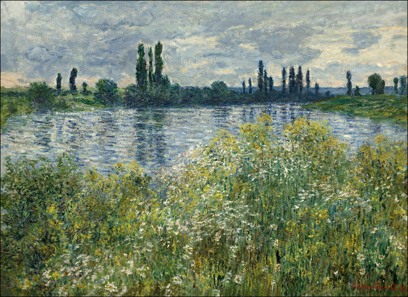 Galeria Plakatu, Plakat, Banks of the Seine, Vétheuil, Claude Monet, 70x50 cm