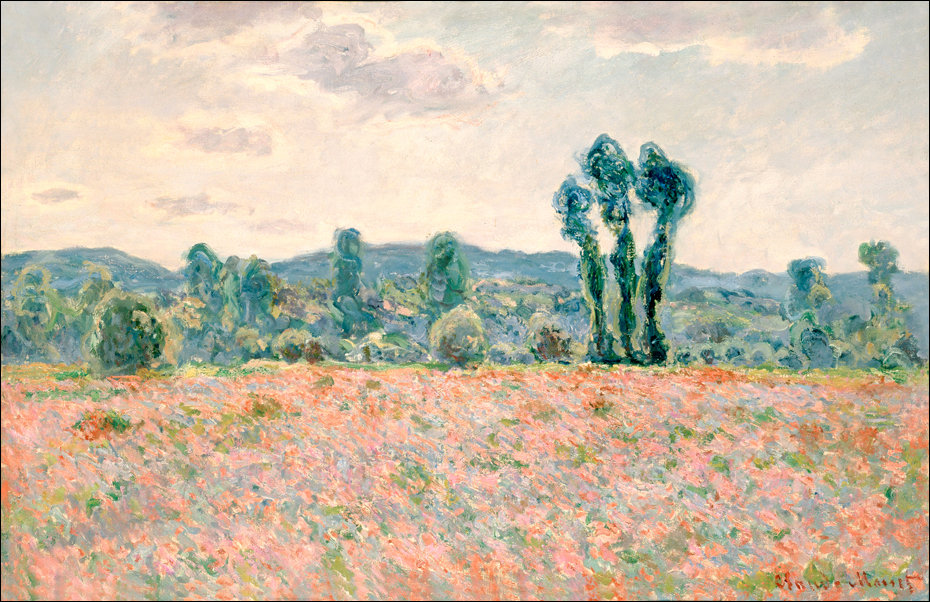 Galeria Plakatu, Plakat, Pole Maków, Claude Monet, 40x30 cm