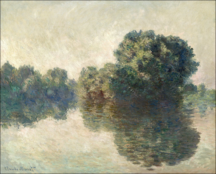Galeria Plakatu, Plakat, The Seine at Giverny, Claude Monet, 50x40 cm