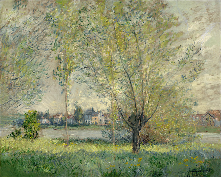 Galeria Plakatu, Plakat, The Willows, Claude Monet, 100x70 cm
