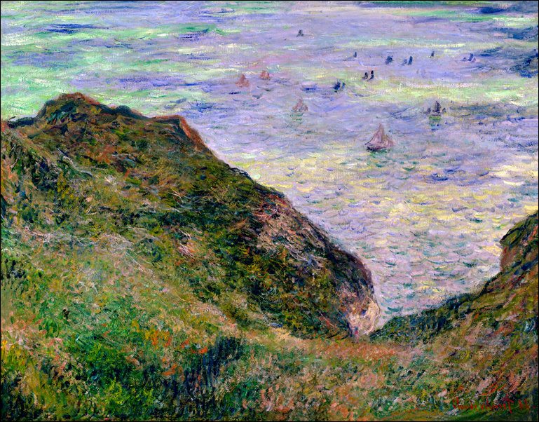 Galeria Plakatu, Plakat, View over the sea 1882, Claude Monet, 40x30 cm