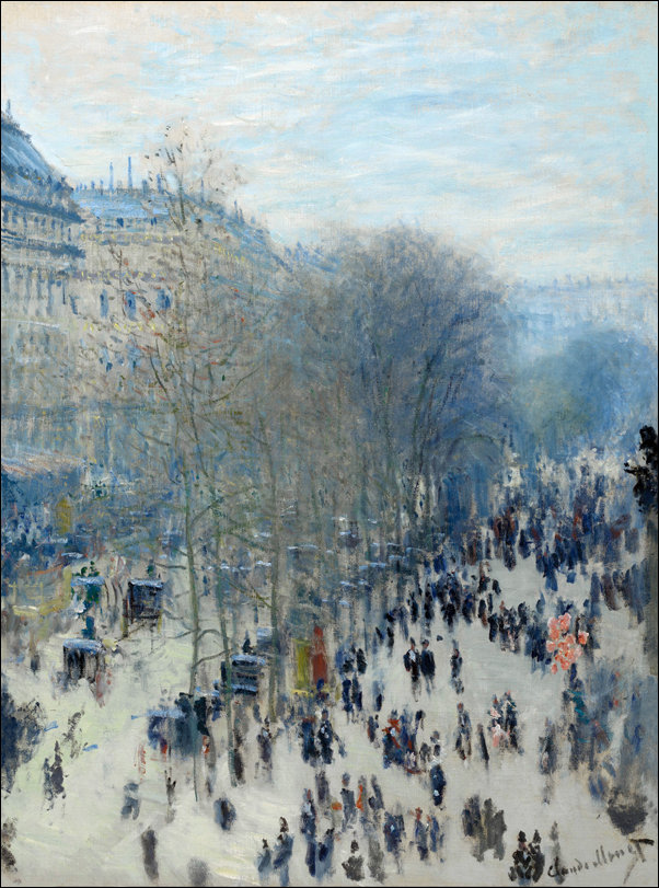 Galeria Plakatu, Plakat, Boulevard des capucines, Claude Monet, 50x70 cm