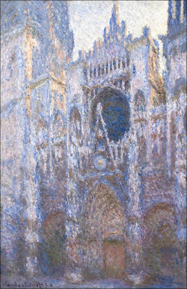 Galeria Plakatu, Plakat, Katedra w Rouen Zachodnia Fasada, Claude Monet, 50x70 cm