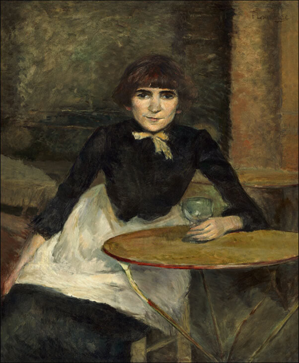 Galeria Plakatu, Plakat, A la Bastille (Jeanne Wenz), Henri de Toulouse-Lautrec, 40x50 cm