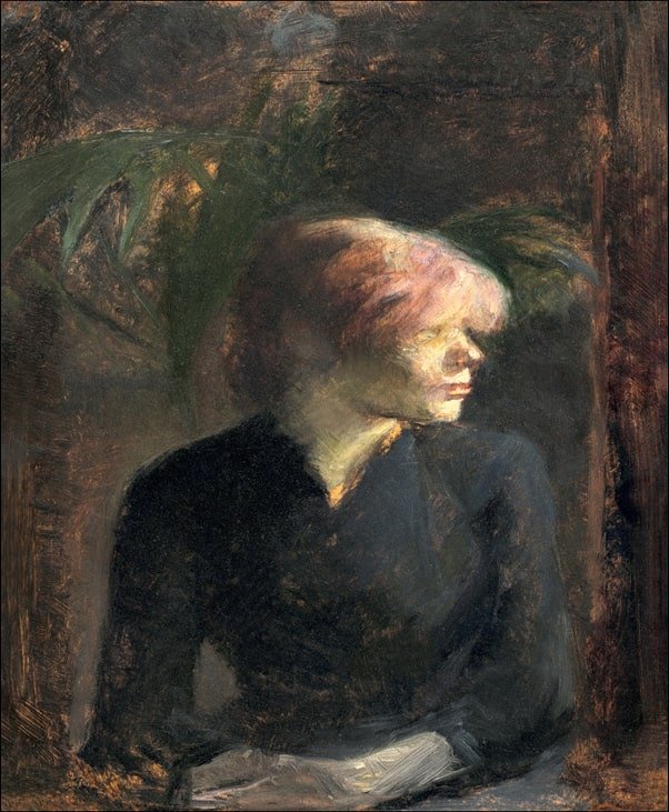 Galeria Plakatu, Plakat, Carmen Gaudin, Henri de Toulouse-Lautrec, 40x50 cm