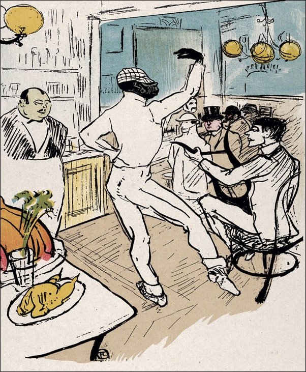 Galeria Plakatu, Plakat, Chocolat Dansant, Henri de Toulouse-Lautrec, 70x100 cm