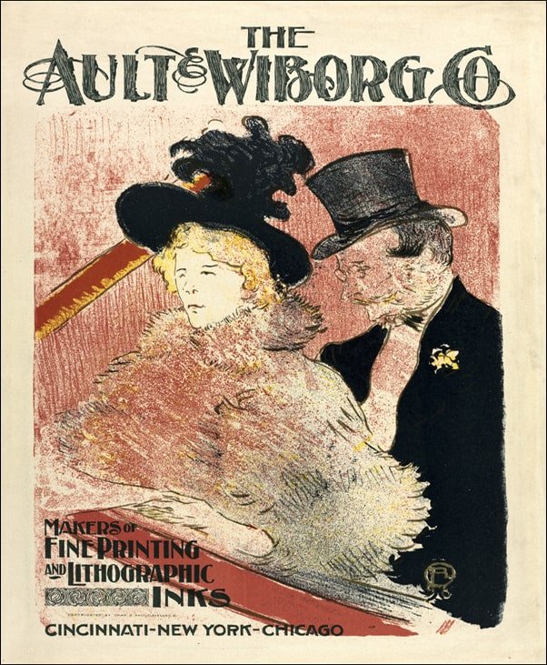 Galeria Plakatu, Plakat, Au Concert, Henri de Toulouse-Lautrec, 40x50 cm
