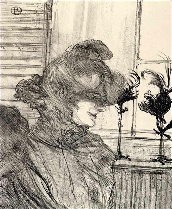 Galeria Plakatu, Plakat, Louise Blouet Le Margoin, Henri de Toulouse-Lautrec, 61x91,5 cm