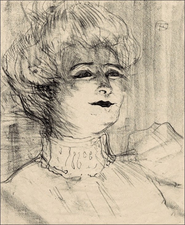 Galeria Plakatu, Plakat, Marie Louise Marsy, Henri de Toulouse-Lautrec, 40x50 cm