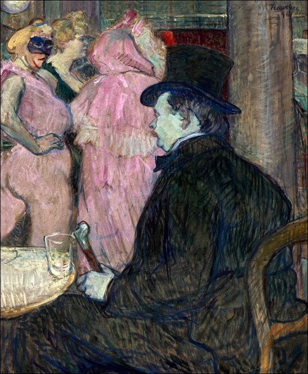 Galeria Plakatu, Plakat, Maxime Dethomas, Henri de Toulouse-Lautrec, 61x91,5 cm