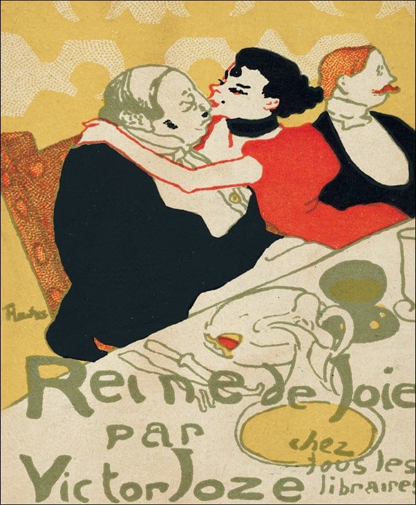 Galeria Plakatu, Plakat, Reine de Joie, Henri de Toulouse-Lautrec, 30x40 cm