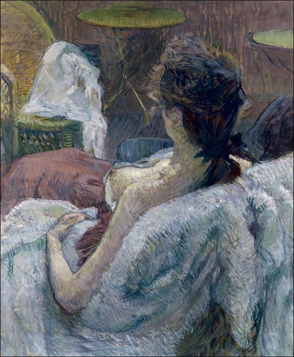 Galeria Plakatu, Plakat, The Model Resting, Henri de Toulouse-Lautrec, 50x70 cm