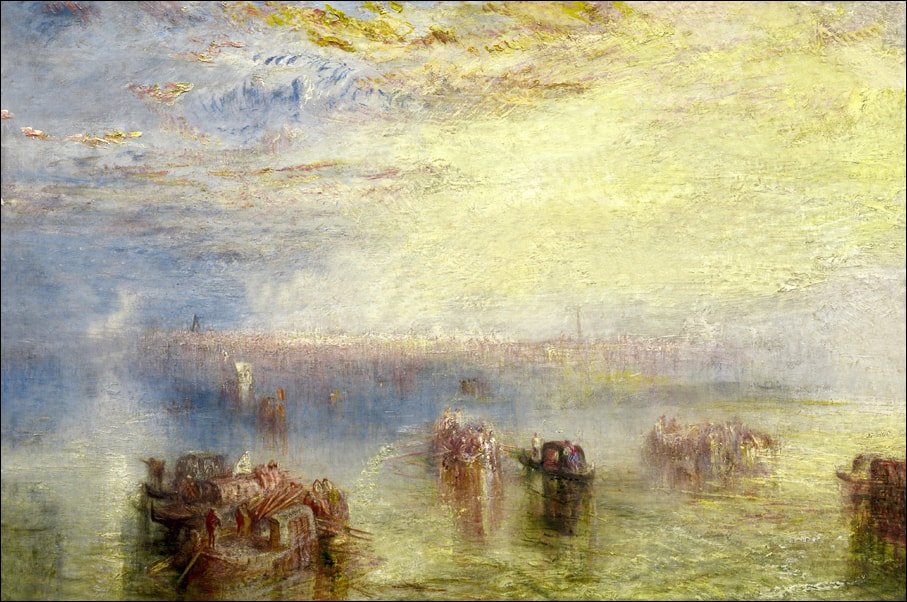 Galeria Plakatu, Plakat, Approach to Venice, William Turner, 70x50 cm