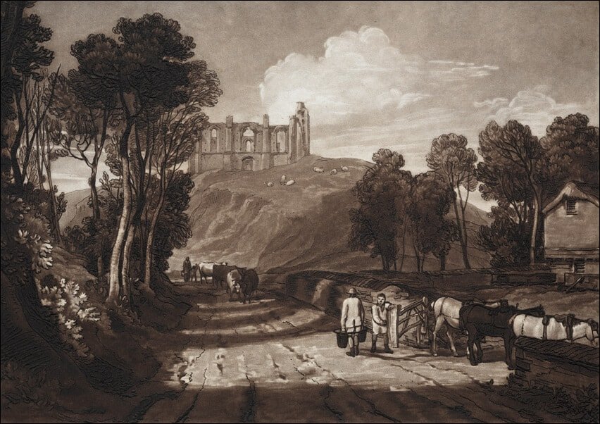 Galeria Plakatu, Plakat, Liber Studiorum St, William Turner, 100x70 cm