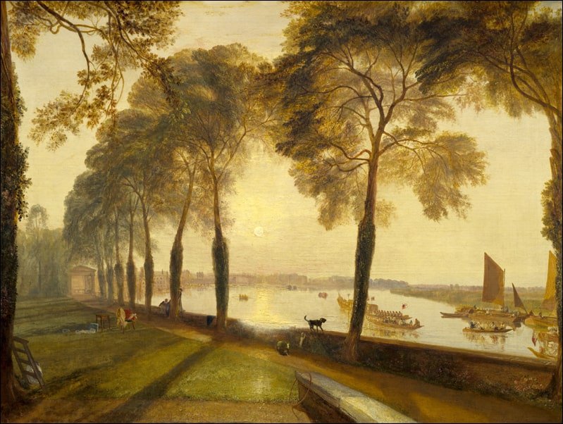 Galeria Plakatu, Plakat, Mortlake Terrace, William Turner, 70x50 cm