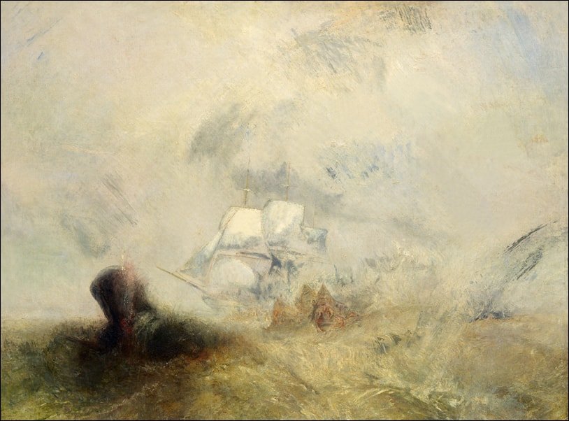Galeria Plakatu, Plakat, Whalers, William Turner, 100x70 cm