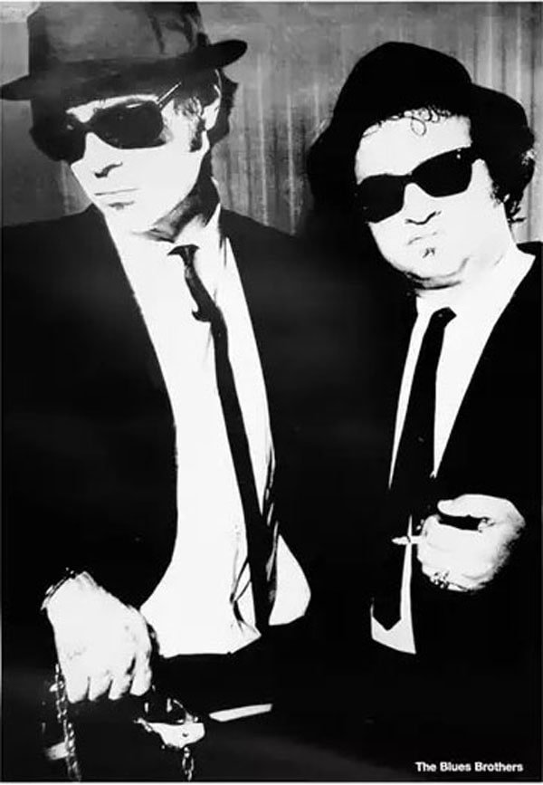 Close, Plakat, CLOSE, Blues Brothers, 70x100 cm