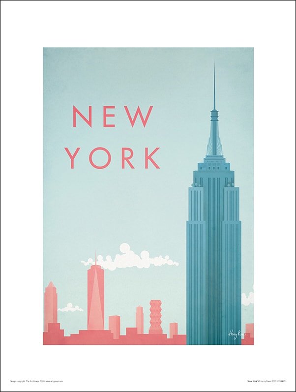 Galeria Plakatu, Plakat, Nowy Jork Chrysler Building, premium, 30x40 cm