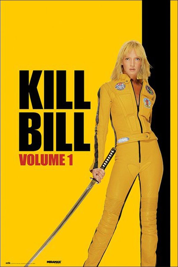 Close, Plakat, Kill Bill Teaser Vol. 1 Uma Thurman, 61x91,5 cm
