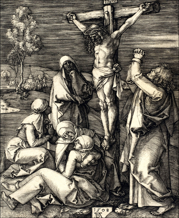 Galeria Plakatu, Plakat, Christ on the Cross, Albrecht Durer, 70x100 cm