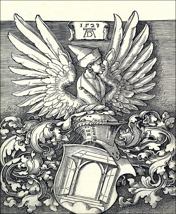 Galeria Plakatu, Plakat, Coat of Arms of Albrecht Dürer, Albrecht Durer, 70x100 cm