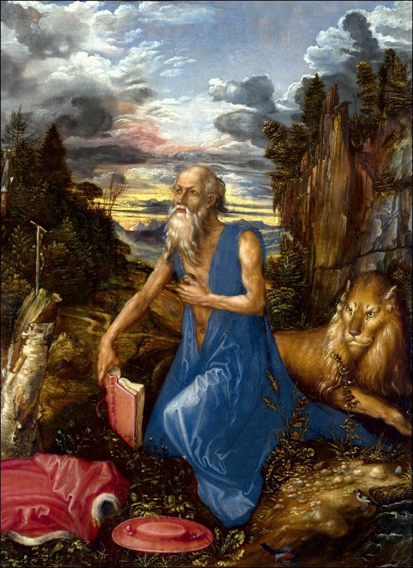 Galeria Plakatu, Plakat, penitent jerome, Albrecht Durer, 50x70 cm