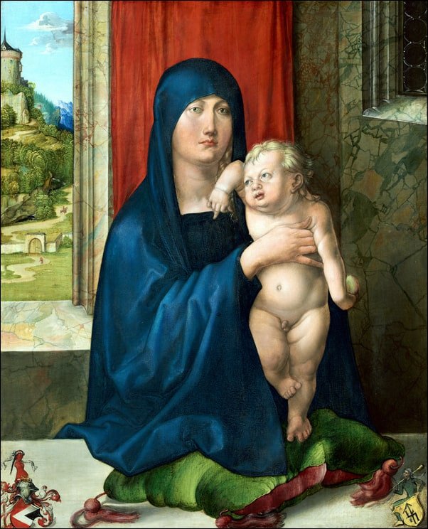 Galeria Plakatu, Plakat, Madonna and Child, Albrecht Durer, 61x91,5 cm