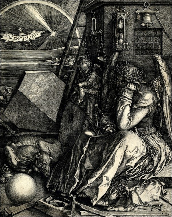 Galeria Plakatu, Plakat, Melencolia I, Albrecht Durer, 50x70 cm
