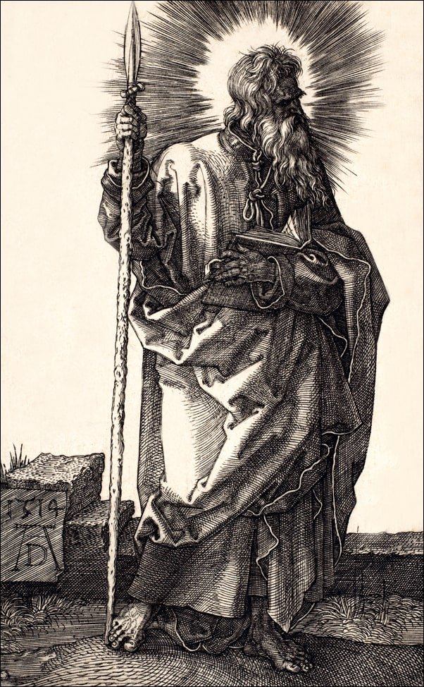 Galeria Plakatu, Plakat, Saint Thomas, Albrecht Durer, 20x30 cm