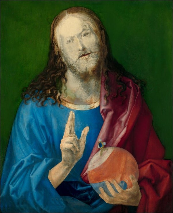 Galeria Plakatu, Plakat, Salvator Mundi, Albrecht Durer, 21x29,7 cm