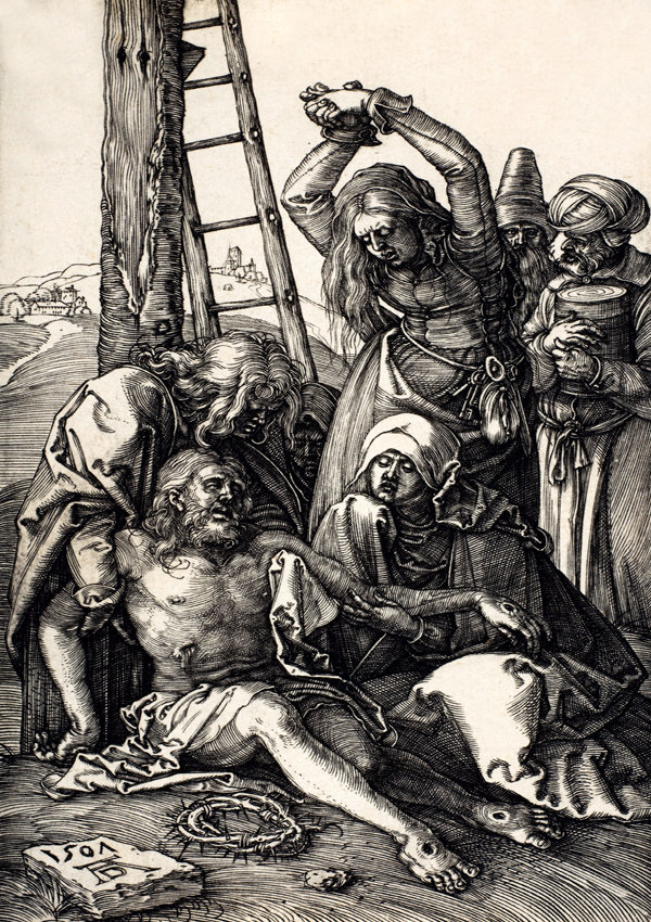 Galeria Plakatu, Plakat, The Lamentation, from The Passion, Albrecht Durer, 30x40 cm
