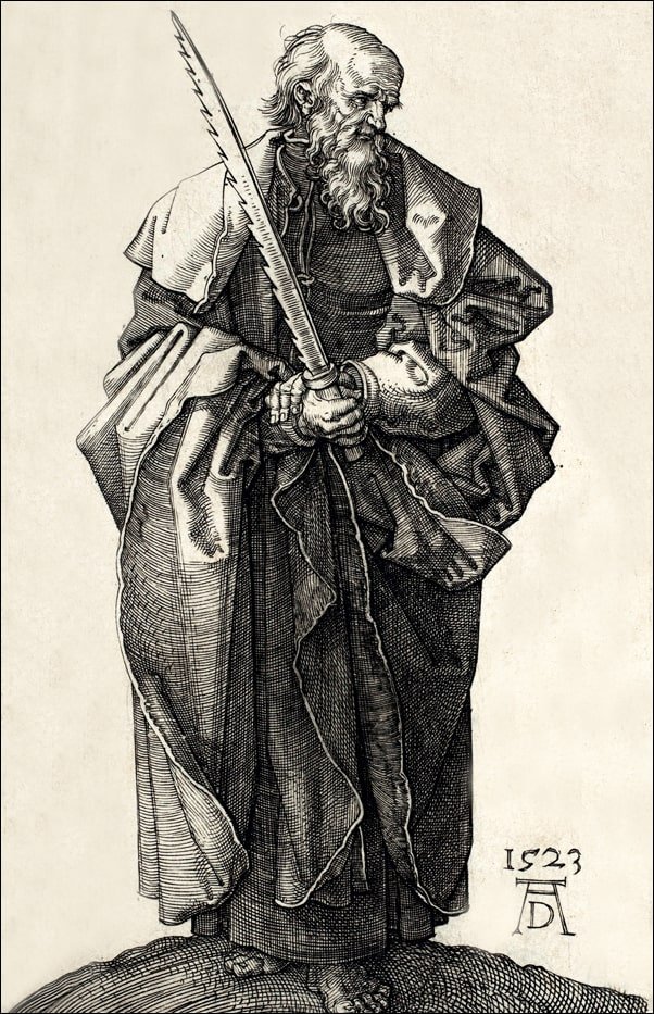 Galeria Plakatu, Plakat, Saint Simon, Albrecht Durer, 30x40 cm