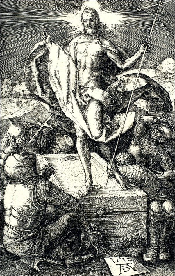Galeria Plakatu, Plakat, The Resurrection, from The Passion, Albrecht Durer, 40x50 cm