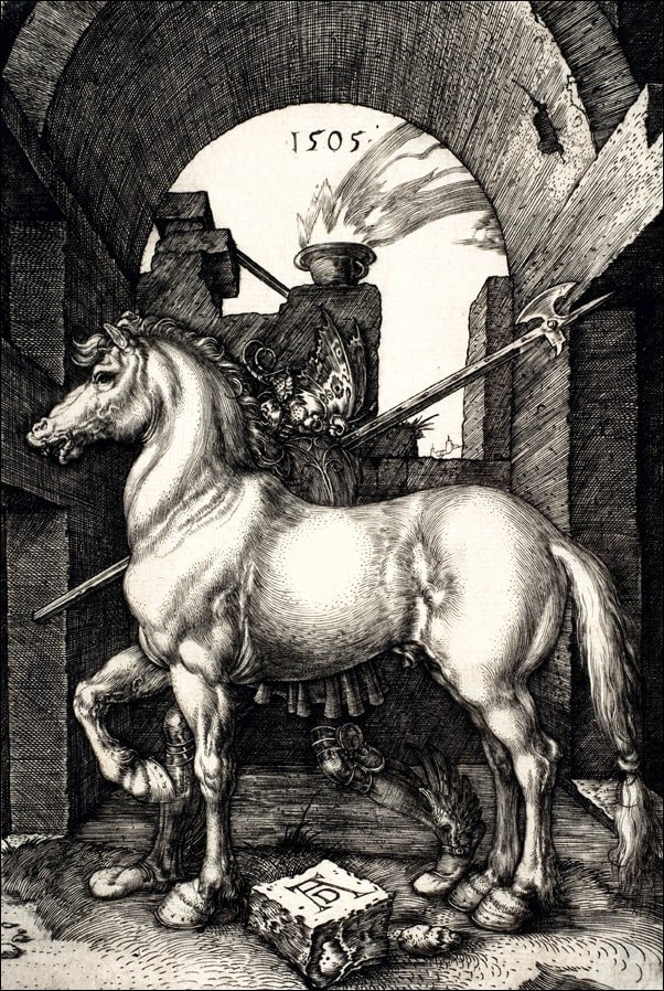 Galeria Plakatu, Plakat, The Little Horse, Albrecht Durer, 40x60 cm