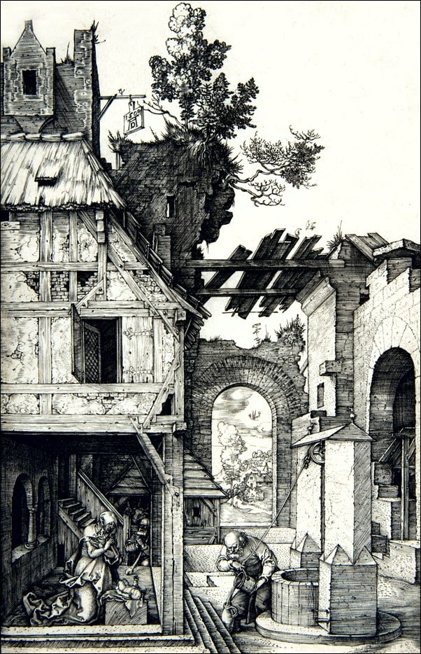 Galeria Plakatu, Plakat, The Nativity, Albrecht Durer, 40x50 cm