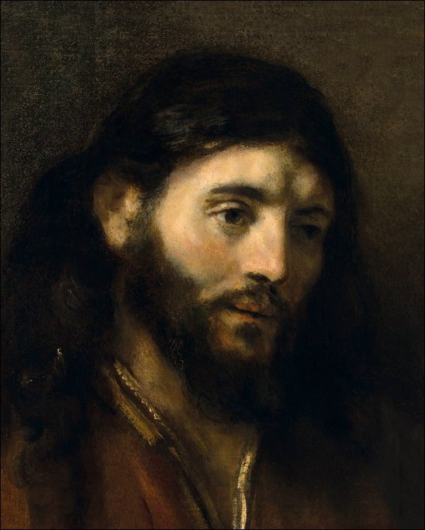 Galeria Plakatu, Plakat, Head of Christ, Rembrandt, 70x100 cm