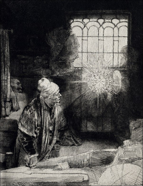 Galeria Plakatu, Plakat, Faust, Rembrandt, 50x70 cm