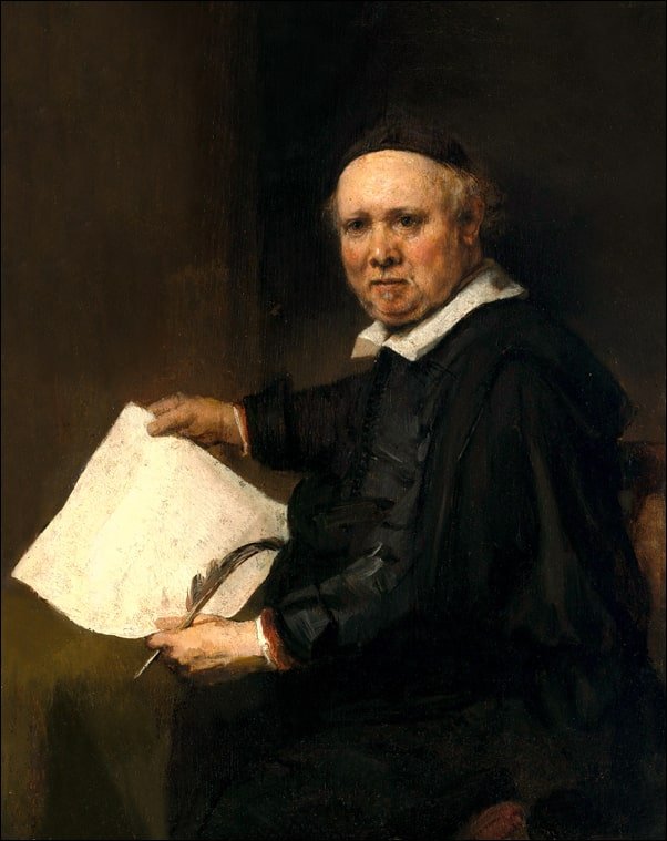 Galeria Plakatu, Plakat, Lieven Willemsz van Coppenol (born about 1599, died 1671 or later), Rembrandt, 70x100 cm