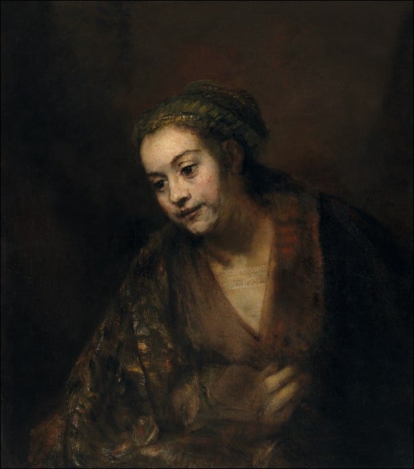 Galeria Plakatu, Plakat, Hendrickje Stoffels (1626–1663), Rembrandt, 70x100 cm