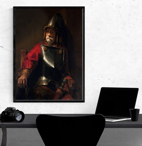 Galeria Plakatu, Plakat, Man in Armor (Mars), Rembrandt, 61x91,5 cm