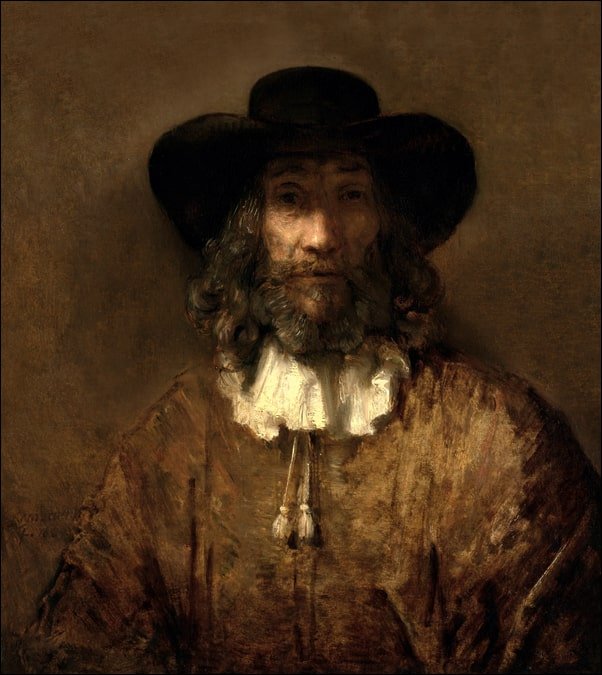 Galeria Plakatu, Plakat, Man with a Beard, Rembrandt, 50x70 cm