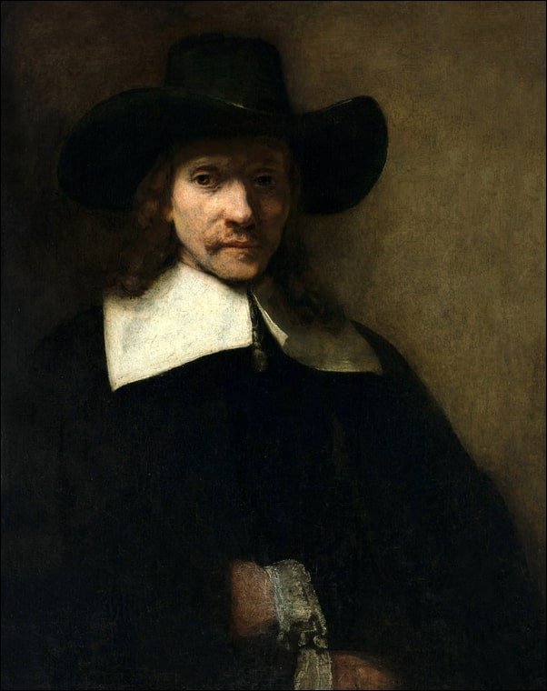 Galeria Plakatu, Plakat, Portrait of a Man, Rembrandt, 50x70 cm