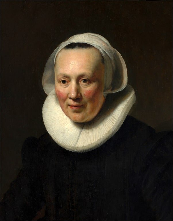 Galeria Plakatu, Plakat, Portrait of a woman II, Rembrandt, 30x40 cm