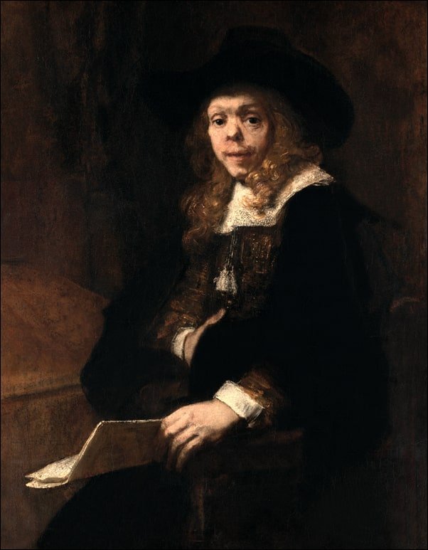 Galeria Plakatu, Plakat, Portrait of Gerard de Lairesse, Rembrandt, 50x70 cm