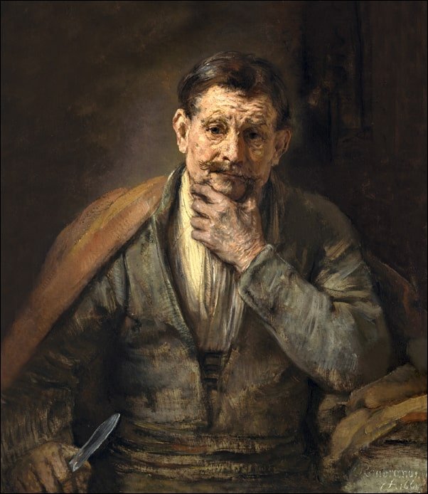 Galeria Plakatu, Plakat, Saint Bartholomew, Rembrandt, 50x70 cm