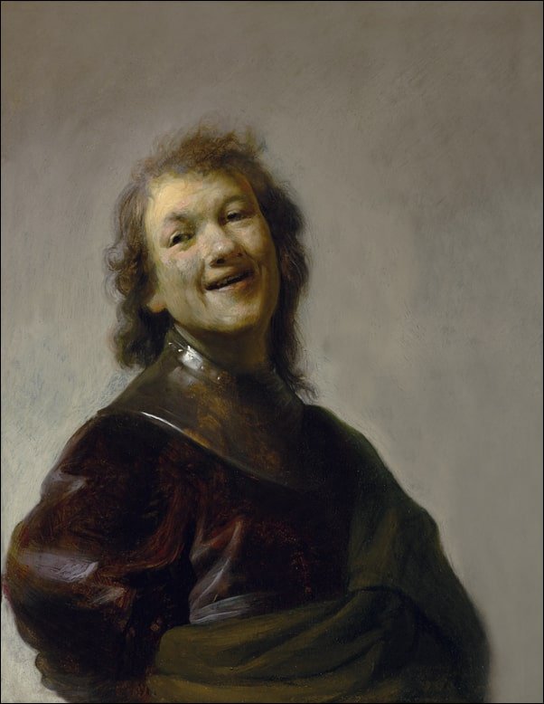 Galeria Plakatu, Plakat, Rembrandt Laughing, Rembrandt, 50x70 cm