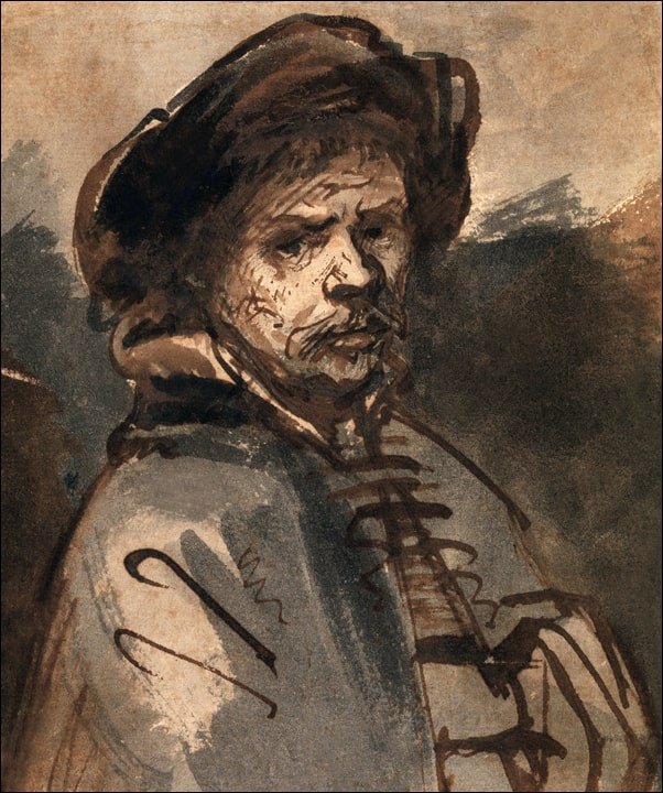 Galeria Plakatu, Plakat, Self Portrait II, Rembrandt, 30x40 cm