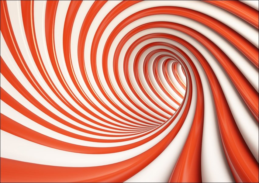 Galeria Plakatu, Plakat, Czerwony tunel, 100x70 cm