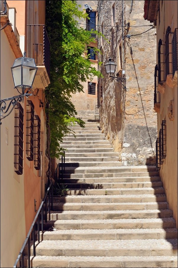 Galeria Plakatu, Plakat, Schody, Tarragona, Hiszpania, 40x50 cm